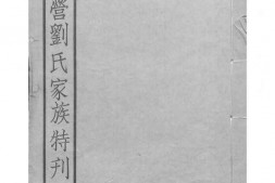 1526武进西营刘氏家族特刊 PDF电子版下载
