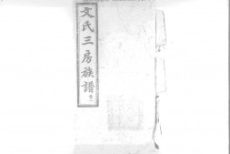 1942文氏三房族譜_合集 PDF电子版下载