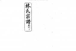 1944林氏宗譜_合集 PDF电子版下载