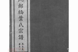 0916.镇海东管乡沈郎桥叶氏宗谱： 十二卷，首一卷，末一卷 PDF电子版下载