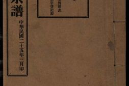 1488李氏族谱_合集 PDF电子版下载