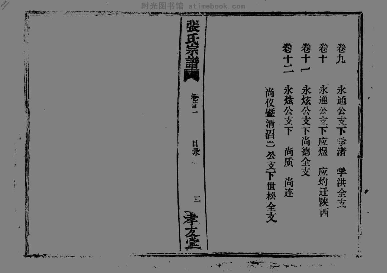 1951張氏宗譜_合集 PDF电子版下载 | 时光家谱