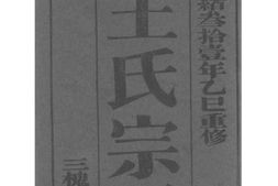 2213[江苏娄江]王氏宗谱_合集 PDF电子版下载