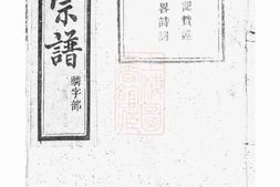 2432.暨阳开元慎氏宗谱 PDF电子版下载