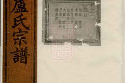 3800.白竹卢氏宗谱： 三十三卷，末一卷：[缙云] PDF电子版下载