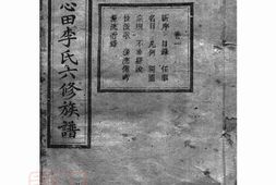 6132.中湘心田李氏六修族谱： 十六卷：[湘潭] PDF电子版下载