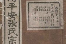 7952.浦阳平安张氏宗谱 PDF电子版下载
