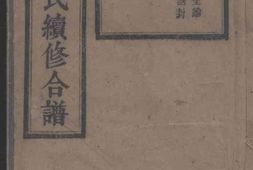 8137.硃塘谭氏续修合谱 PDF电子版下载